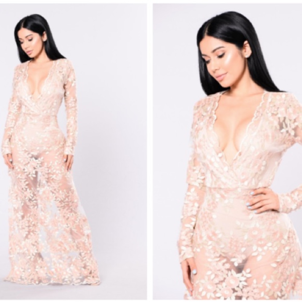 Fashion Nova Flower Goddess Dress